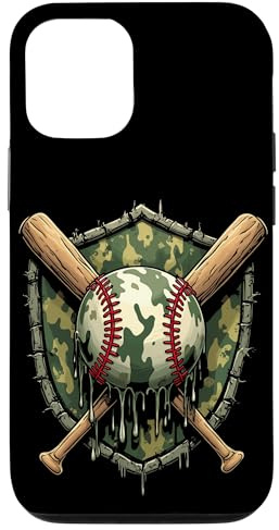 Camouflage Baseball Hülle für iPhone 12/12 Pro