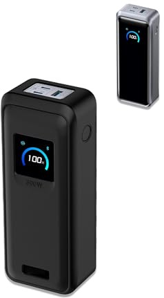 Case for Anker Prime Power Bank(26250mAh 300W), yystao Protective Silicone Case Cover - Repeatedly Washable, Anti-Scratch, Anti-Drop (Black)