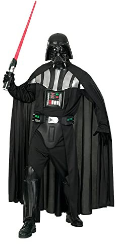 Star 888107-STD Wars Darth Vader Erwachsenenkostüm, Standardgröße von Rubie's, Standard (One Size) Halloween