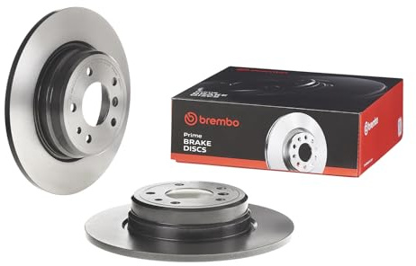 Brembo 08.5580.11 Hintere Bremsscheibe mit UV Lackierung, Anzahl 2