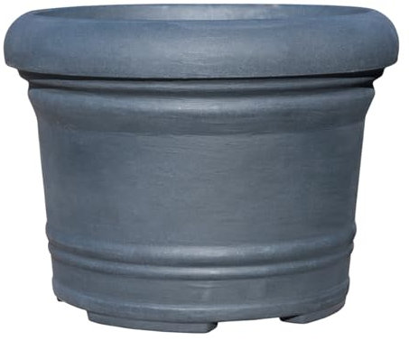 Geli Thermo Plastic Palermo Pot de fleurs en plastique 70 cm anthrazit 38