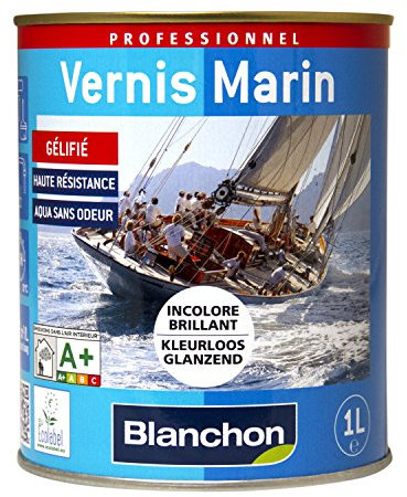 Blanchon Vernis marin incolore AQUA 1 litre