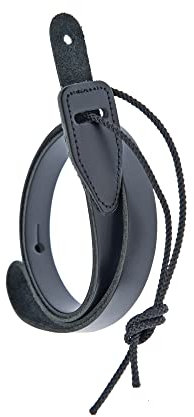 D'Addario Planet Waves 75M00 Ledergurt für Mandoline, Schwarz