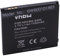 vhbw Akku kompatibel mit HTC HD2 Leo, Leo 100, Leo, HD2 Handy Smartphone Telefon PDA Notepad Tablet (1100mAh, 3,7V, Li-Ion)