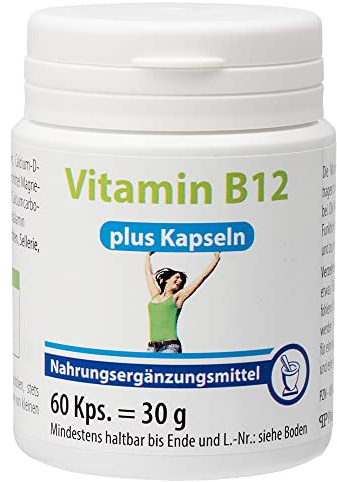 Pharma-Peter VITAMIN B12 PLUS Kapseln, 60 Kapseln