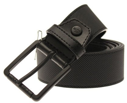 LacosteHerren Gürtel Schwarz Schwarz