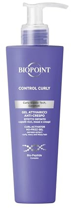 BIOPOINT Anti Frizz Curly Hair Gel - Control Curly Curl Defining Gel - Styling Gel for Curly Hair Shaping Curls - Gel Anti-crespo