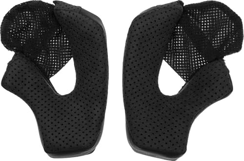 Bell Bullitt Ersatz-Wangenpolster für Motorradhelm, Braun, 8013399, Schwarz , 30 mm