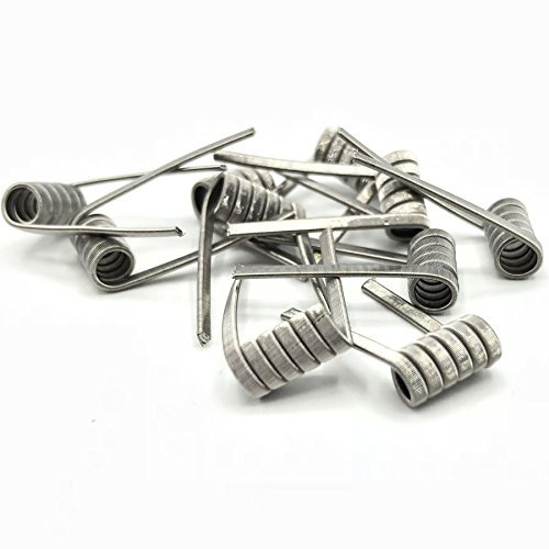 10x NI80 - Fused Clapton 0,2 Ohm Coils Draht Wicklung Selbstwickler Verdampfer Atomizer RDA, RBA, RTA, RDTA, Nichrome Draht