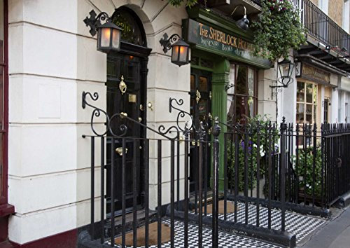 hansepuzzle 53710 - Sherlock Holmes Puzzle 260 Teile | Gebäude Puzzle mit hochwertiger Puzzle Aufbewahrung: Kartonbox und wiederverschließbarem Beutel | Puzzle-Maße: 41 x 28,7 cm