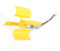 Jarchii Motor de CC, Kit de Bricolaje Generador de Palas eólicas de Motor pequeño Mini generador de turbina eólica Vertical