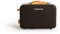 CREATE/TOAST RETRO/Toaster Schwarz / 6 Leistungsstufen, Krümelschublade, Thermostat, Auftauen, Aufwärmen, 2 breite Scheibenschlitze, 850W