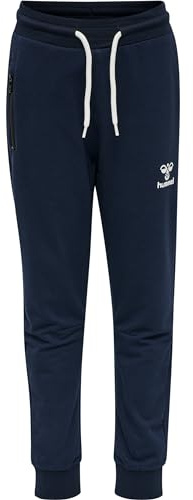hummel Unisex Kinder Hmlon Broek Pants, Black Iris, 140 EU