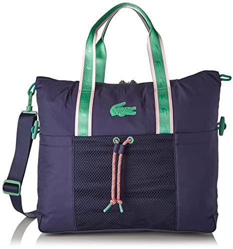 Lacoste Unisex NU3839WL Reisetasche, Marine 166 Trefle Lotus I