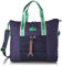 Lacoste Unisex NU3839WL Reisetasche, Marine 166 Trefle Lotus I