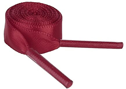 uxcell Ruban plat lacets baskets lacets pour femmes décor bricolage Bordeaux 120cm/47.2