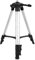 Professional Trípode para Láseres Y Niveles, Ligero Tripod De Aluminio 3 Vías Portátil Soporte Iluminación Movil Ajustable Dispositivos Medición Inclinómetro Láser Cabezal Inclinable Multipropósito