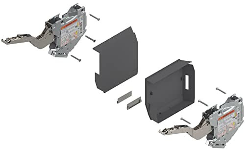 Blum Aventos HK S Klappscharnier Liftbeschlag Klappenhalter Hochklappbeschlag Kraftspeicher Set 220-500 tiefgrau