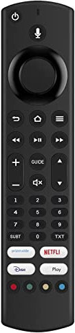 Neu Ersatz Fernbedienung für Ferguson TV mit Alexa-Sprachfernbedienung für Modell F4020AFR NO30107-001599-001 für TCL 55CF630K 139cm (55 inch) QLED TV für TCL TV Remote Controller