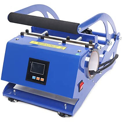 Machine de presse à chaud 6 en 1 pour tasses, tasse à transfert thermique horizontal faisant la Machine pour tasses à café tasses bricolage impression 6 sous-verres