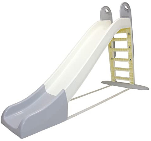 Gliss Grand Toboggan extérieur avec Glisse 240 cm Enfants Blanc