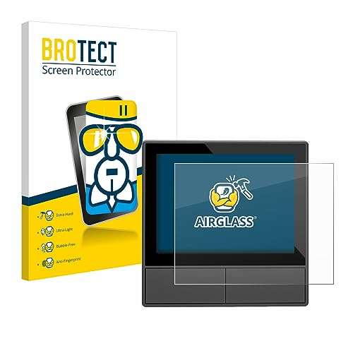 BROTECT Schutzglas für SONOFF NSPanel Smart Scene Wall Switch EU Schutzfolie Panzer Folie Glas Displayschutz Made in Germany [ 9H, Anti-Fingerprint]