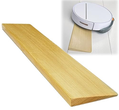SIDID Türschwellenrampe Holz 1/1.5/2/2.5/3/3.5/4/5cm Hohe Tragbares Leichtes Bordsteinrampen, Rampe Türschwelle Indoor für Roller, Fahrrad, Motorrad, Support-Anpassung(80x20x4cm)