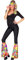 W WIDMANN MILANO Party Fashion - Hippie Set 60er / 70er Jahre, Stirnband und Stulpen, Hippie, Reggae, Flower Power