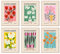 Blumenmarkt-Poster, minimalistische Blumenmarkt-Wandkunstdrucke, Vintage-Blumenmarktdrucke mit Stadtnamen für Zimmer, ästhetisch, Blumenbilder, Wanddekoration, abstrakte Leinwand, Blumenmalerei, 6