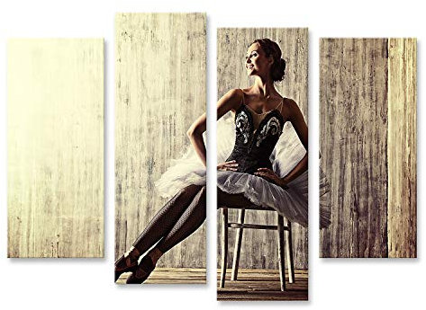 islandburner Prime Bild auf Leinwand Ballett Tänzerin Bilder Wandbilder Poster