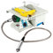JAYEUW Scie circulaire de table multifonction 10 000 tr/min 750 W Mini scie de table électrique pour sculpter, polir et percer le jade, le métal et le bois