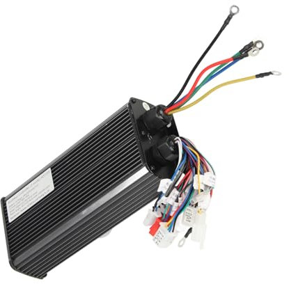 Controller Motore Brushless per Bici Elettrica, 2000W 48V 60V 64V 72V Protezione da Sottotensione in Lega di Alluminio Protezione da Stallo da Sovracorrente per Scooter Elettrico