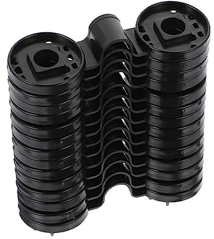 HANABASS 20piezas Clips Para Fijación De Malla De Sombra Clips De Plástico Para Jardín