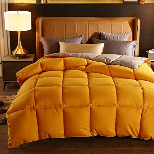 XFQZJG Duvet King Size-Single Quilt-Baby Decke-Neue Warme Daunen Tröster Ultra Soft Twin White Gänsedaunen Queen King Size Quilt Cover Füller Tiefschlaf Dicke Quilting Bettwäsche