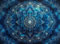 1000 Stück Klassische Holz Puzzles Blau Mandala Blume Yin Und Yang Home Art Deco Malerei