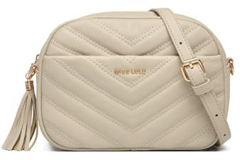 Miss Lulu Damen Umhängetasche Crossbody Bag Kleine Handytasche zum Umhängen Tägliches Arbeit Einkauf Reisen