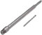 Tige d'extension 35 cm pour fraise à coupe SDS Plus - Barre en Widia avec pointe de centrage et filetage M22 - Extension pour couronnes creuses et carotatrices - Forages profondes en maçonnerie et