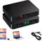 ALIDOU HDMI Extender for Dual Monitors, 4K HDMI Splitter 1 in 2 Out for 2 Monitors, 3D Support, Dual Monitor Adapter Apply to Fire Stick, PS4, Xbox, PS3, Sky Q Box, Mirror Only, Not Extend