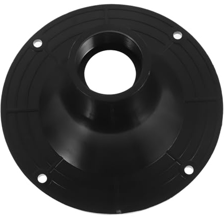 Kunststoff Lautsprecherhornadapter 127mm mit Innengewinde | Rund, Schwarz und Tragbar, Robust gegen Verschleiß, für Auto und Große Veranstaltungen