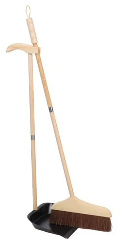 ERINGOGO Besen-kehrschaufel Haushaltsreinigungsgerät Kehrbesen Und Schaufel Für Bodenreinigung Praktisches Reinigungsbesen Langem Stiel Für Effiziente Hausreinigung