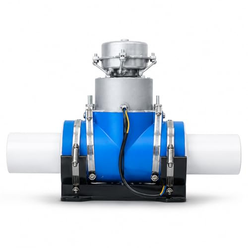 Générateur hydroélectrique horizontal 1000 W 220 V AC Sortie 114 mm Micro hydroélectrique turbine à tête basse pour petits ruisseaux rivière hors réseau