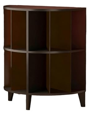Audio Rack HiFi Regal, Plattenspieler Regal, Aufbewahrungsschrank for Vinyl-Schallplatten, Plattenspielertisch for Das Wohnzimmer(Nero)