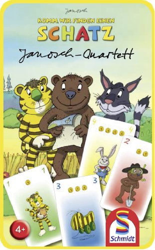 Schmidt Spiele 51265 - Janosch, Quartett