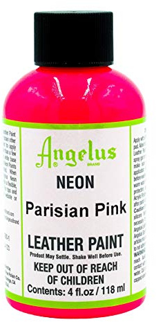 Angelus Acryl Lederfarbe Neon Parisian Pink 118ml