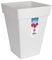 elho Loft Urban Eckig Hoch 37 - Blumentopf für Außen - Ø 37.0 x H 51.3 cm - Weiß/Weiss