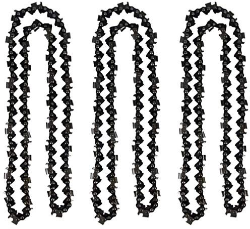 Lot de 3 chaînes 76 maillons pour tronçonneuse