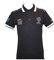 Rugby World Cup Polo New Zealand – Rugby-Weltmeisterschaft 2019 – Offizielle Kollektion, Herrengröße, Schwarz , S