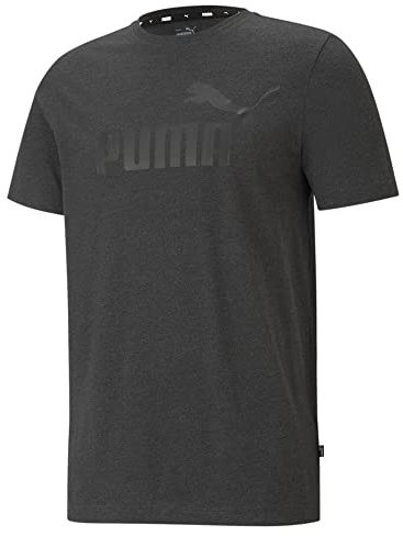 PUMA ESS Heather Tee Tee Men's, Dark Gray Heather, XXL