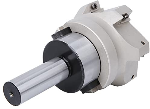 Fraises À Face Indexables À Tige Porte-Mandrin de Pince de Fraisage de Tonnelle Avec Inserts de Fraisage Clé Pour Métal En Acier Inoxydable[10Pcs Milling Inserts]