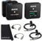 Rode Wireless GO II 2-Kanal Mikrofon-Funksystem + 2X Smartlav + 2X SC3 + keepdrum Mikrofasertuch